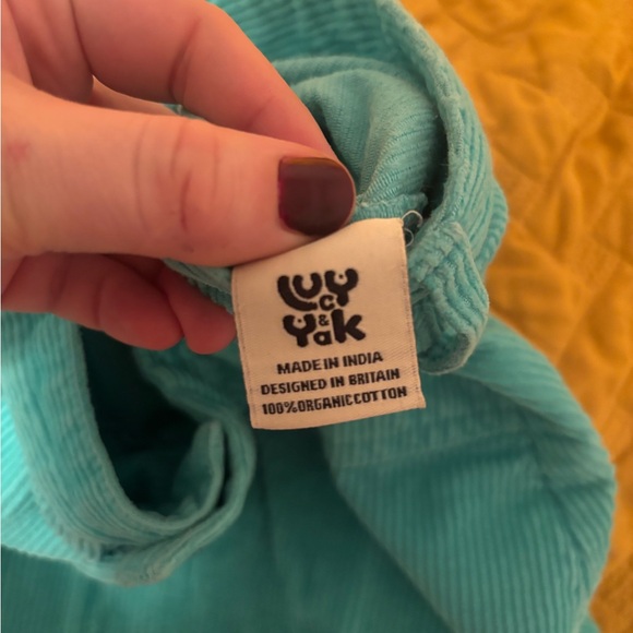 Teal Corduroy Skirt Lucy & Yak - Picture 3 of 4